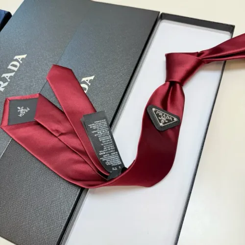 Cheap Prada Necktie #1423435 Replica Wholesale [$34.00 USD] [ITEM#1423435] on Replica Prada Necktie