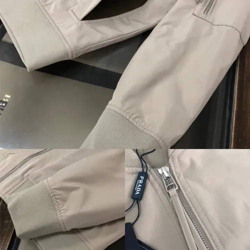 Cheap Prada Jackets Long Sleeved For Men #1423438 Replica Wholesale [$85.00 USD] [ITEM#1423438] on Replica Prada Jackets