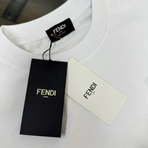 Cheap Fendi T-Shirts Short Sleeved For Unisex #1423444 Replica Wholesale [$32.00 USD] [ITEM#1423444] on Replica Fendi T-Shirts