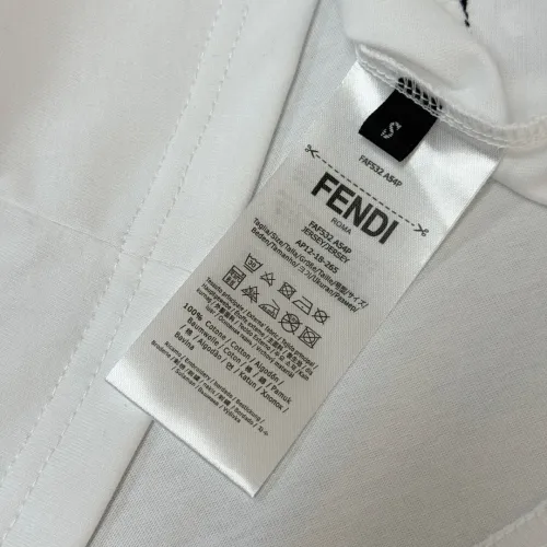 Cheap Fendi T-Shirts Short Sleeved For Unisex #1423444 Replica Wholesale [$32.00 USD] [ITEM#1423444] on Replica Fendi T-Shirts