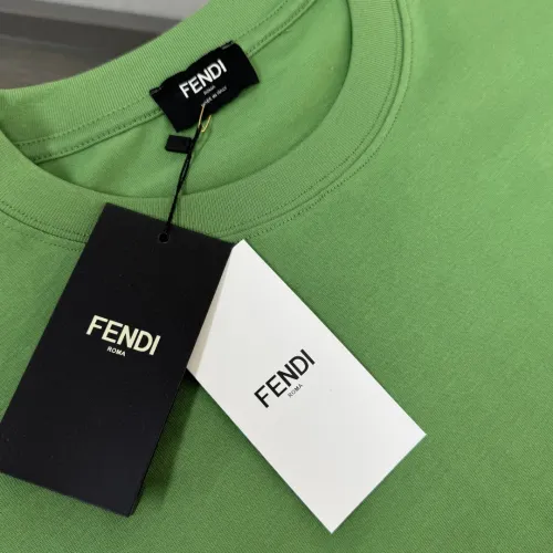 Cheap Fendi T-Shirts Short Sleeved For Unisex #1423445 Replica Wholesale [$32.00 USD] [ITEM#1423445] on Replica Fendi T-Shirts