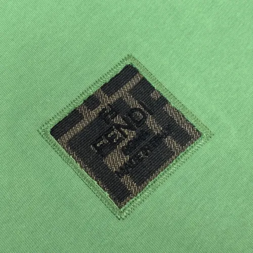Cheap Fendi T-Shirts Short Sleeved For Unisex #1423445 Replica Wholesale [$32.00 USD] [ITEM#1423445] on Replica Fendi T-Shirts