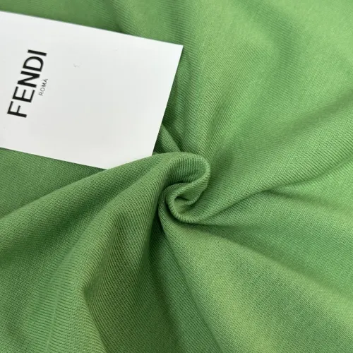 Cheap Fendi T-Shirts Short Sleeved For Unisex #1423445 Replica Wholesale [$32.00 USD] [ITEM#1423445] on Replica Fendi T-Shirts