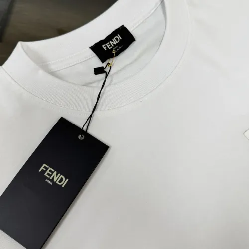 Cheap Fendi T-Shirts Short Sleeved For Unisex #1423447 Replica Wholesale [$32.00 USD] [ITEM#1423447] on Replica Fendi T-Shirts