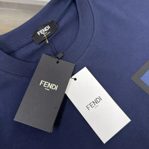 Cheap Fendi T-Shirts Short Sleeved For Unisex #1423448 Replica Wholesale [$32.00 USD] [ITEM#1423448] on Replica Fendi T-Shirts