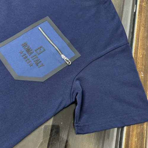 Cheap Fendi T-Shirts Short Sleeved For Unisex #1423448 Replica Wholesale [$32.00 USD] [ITEM#1423448] on Replica Fendi T-Shirts
