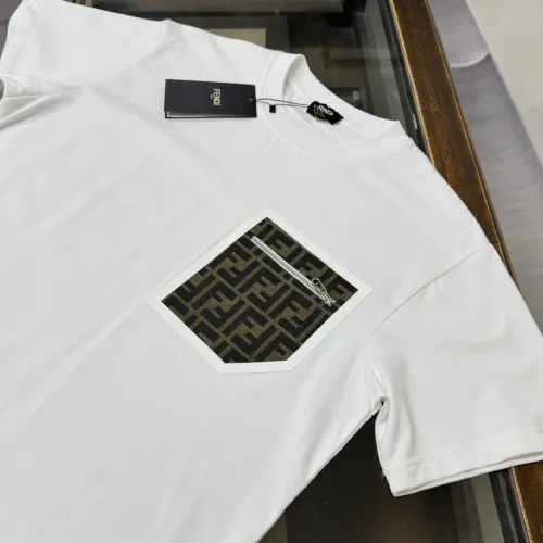 Cheap Fendi T-Shirts Short Sleeved For Unisex #1423456 Replica Wholesale [$32.00 USD] [ITEM#1423456] on Replica Fendi T-Shirts