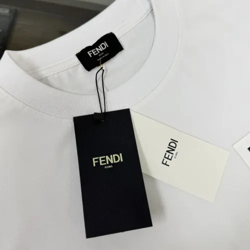 Cheap Fendi T-Shirts Short Sleeved For Unisex #1423456 Replica Wholesale [$32.00 USD] [ITEM#1423456] on Replica Fendi T-Shirts