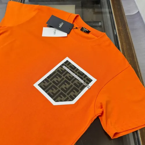 Cheap Fendi T-Shirts Short Sleeved For Unisex #1423457 Replica Wholesale [$32.00 USD] [ITEM#1423457] on Replica Fendi T-Shirts