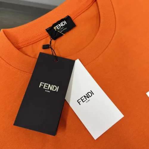 Cheap Fendi T-Shirts Short Sleeved For Unisex #1423457 Replica Wholesale [$32.00 USD] [ITEM#1423457] on Replica Fendi T-Shirts