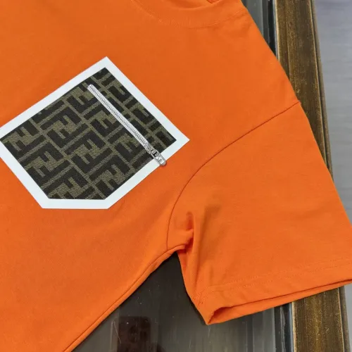 Cheap Fendi T-Shirts Short Sleeved For Unisex #1423457 Replica Wholesale [$32.00 USD] [ITEM#1423457] on Replica Fendi T-Shirts