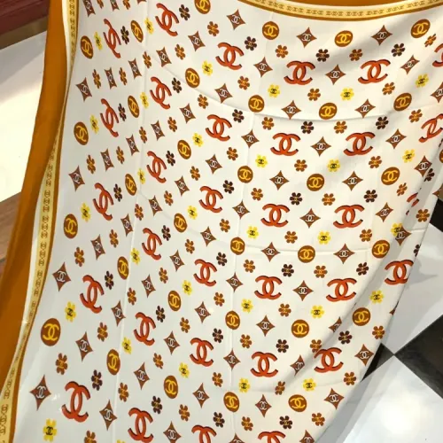 Cheap Chanel Silk Squares #1423574 Replica Wholesale [$85.00 USD] [ITEM#1423574] on Replica Chanel Scarves