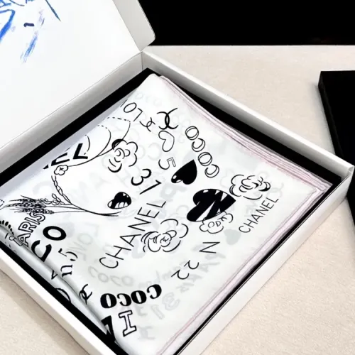 Cheap Chanel Silk Squares #1423586 Replica Wholesale [$76.00 USD] [ITEM#1423586] on Replica Chanel Scarves