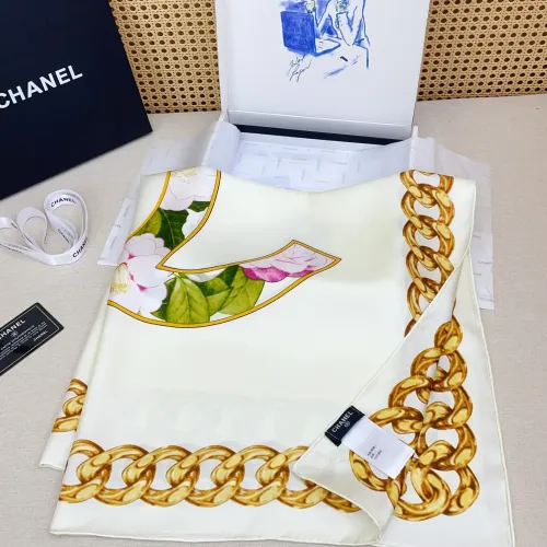Cheap Chanel Silk Squares #1423592 Replica Wholesale [$64.00 USD] [ITEM#1423592] on Replica Chanel Scarves