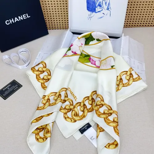 Cheap Chanel Silk Squares #1423592 Replica Wholesale [$64.00 USD] [ITEM#1423592] on Replica Chanel Scarves