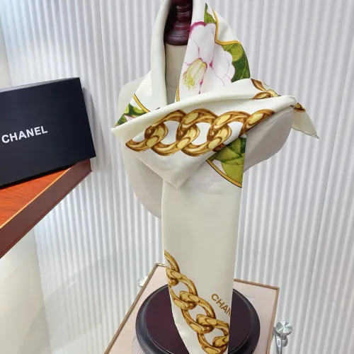Cheap Chanel Silk Squares #1423592 Replica Wholesale [$64.00 USD] [ITEM#1423592] on Replica Chanel Scarves