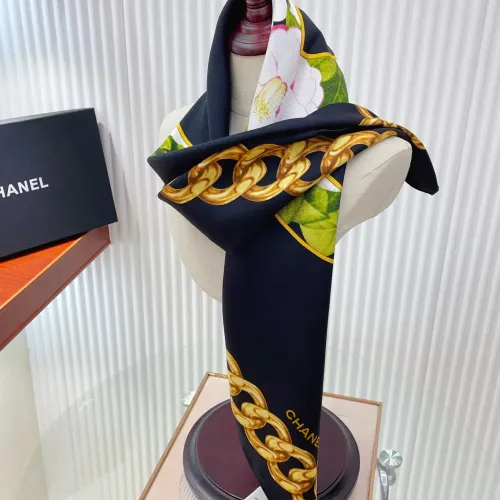 Cheap Chanel Silk Squares #1423593 Replica Wholesale [$64.00 USD] [ITEM#1423593] on Replica Chanel Scarves