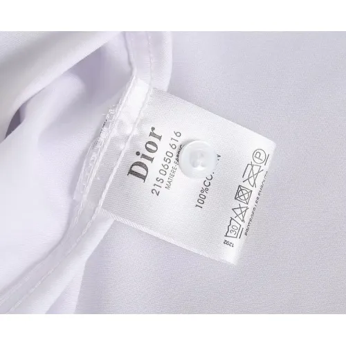 Cheap Christian Dior Shirts Short Sleeved For Men #1423706 Replica Wholesale [$38.00 USD] [ITEM#1423706] on Replica Christian Dior Shirts