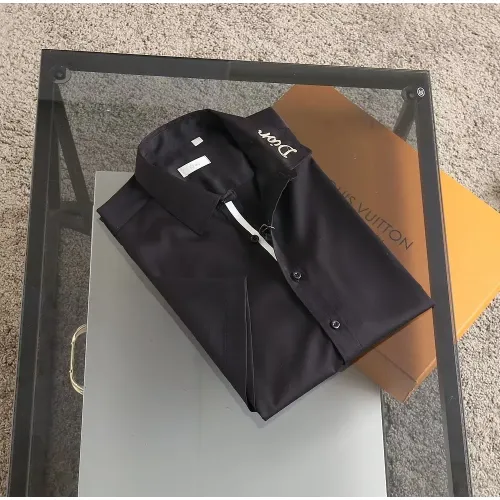 Cheap Christian Dior Shirts Short Sleeved For Men #1423709 Replica Wholesale [$38.00 USD] [ITEM#1423709] on Replica Christian Dior Shirts