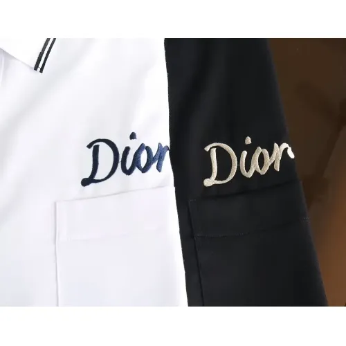 Cheap Christian Dior Shirts Short Sleeved For Men #1423712 Replica Wholesale [$38.00 USD] [ITEM#1423712] on Replica Christian Dior Shirts