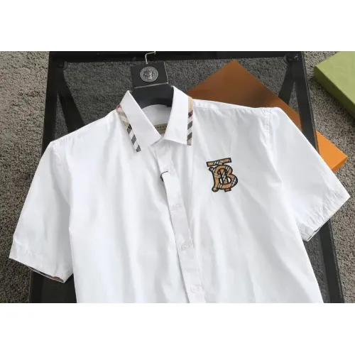 Cheap Burberry Shirts Short Sleeved For Men #1423736 Replica Wholesale [$38.00 USD] [ITEM#1423736] on Replica Burberry Shirts
