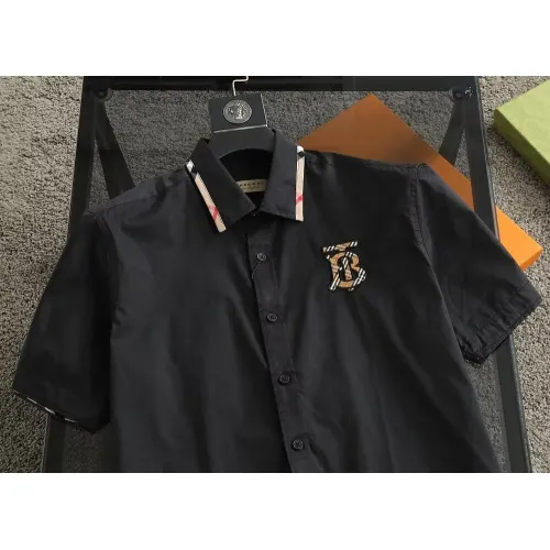 Cheap Burberry Shirts Short Sleeved For Men #1423737 Replica Wholesale [$38.00 USD] [ITEM#1423737] on Replica Burberry Shirts