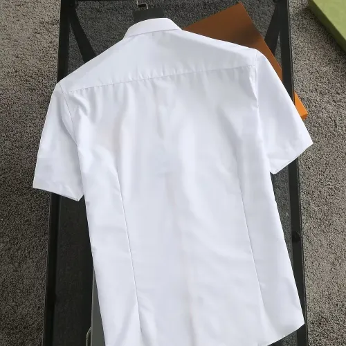 Cheap Hermes Shirts Short Sleeved For Men #1423742 Replica Wholesale [$38.00 USD] [ITEM#1423742] on Replica Hermes Shirts