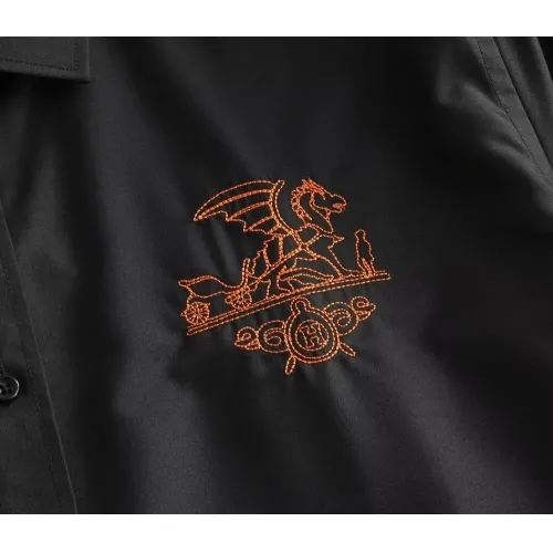 Cheap Hermes Shirts Short Sleeved For Men #1423743 Replica Wholesale [$38.00 USD] [ITEM#1423743] on Replica Hermes Shirts