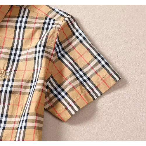 Cheap Burberry Shirts Short Sleeved For Women #1423744 Replica Wholesale [$36.00 USD] [ITEM#1423744] on Replica Burberry Shirts