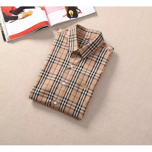 Cheap Burberry Shirts Short Sleeved For Women #1423745 Replica Wholesale [$36.00 USD] [ITEM#1423745] on Replica Burberry Shirts