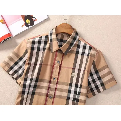 Cheap Burberry Shirts Short Sleeved For Women #1423748 Replica Wholesale [$36.00 USD] [ITEM#1423748] on Replica Burberry Shirts