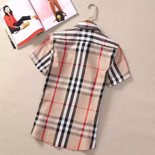 Cheap Burberry Shirts Short Sleeved For Women #1423749 Replica Wholesale [$36.00 USD] [ITEM#1423749] on Replica Burberry Shirts