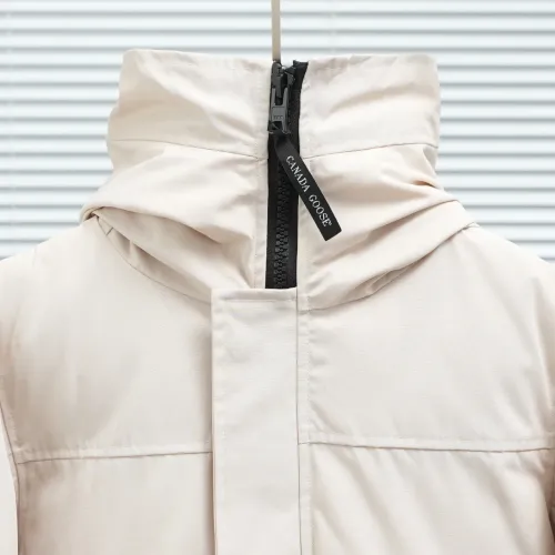 Cheap Canada Goose Down Feather Coat Long Sleeved For Unisex #1423759 Replica Wholesale [$160.00 USD] [ITEM#1423759] on Replica Canada Goose Down Feather Coat