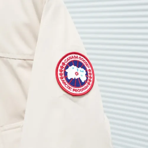 Cheap Canada Goose Down Feather Coat Long Sleeved For Unisex #1423759 Replica Wholesale [$160.00 USD] [ITEM#1423759] on Replica Canada Goose Down Feather Coat