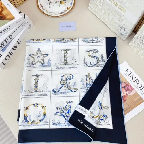 Cheap Christian Dior Squares #1423773 Replica Wholesale [$64.00 USD] [ITEM#1423773] on Replica Christian Dior Scarf