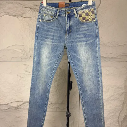 Cheap Louis Vuitton LV Jeans For Men #1423899 Replica Wholesale [$48.00 USD] [ITEM#1423899] on Replica Louis Vuitton LV Jeans