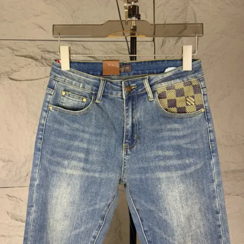Cheap Louis Vuitton LV Jeans For Men #1423899 Replica Wholesale [$48.00 USD] [ITEM#1423899] on Replica Louis Vuitton LV Jeans