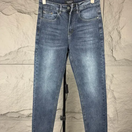 Cheap Gucci Jeans For Men #1423913 Replica Wholesale [$45.00 USD] [ITEM#1423913] on Replica Gucci Jeans