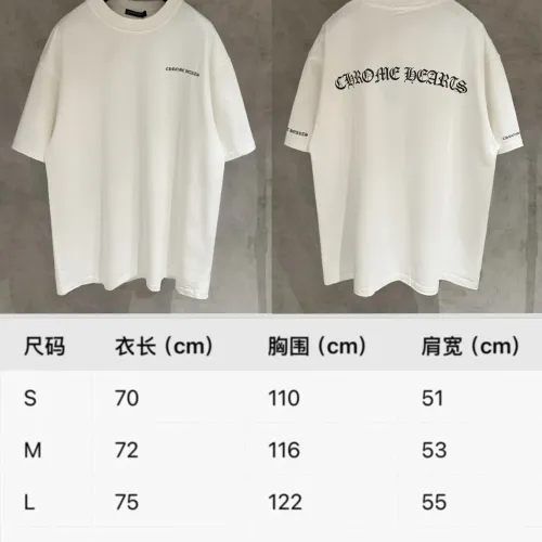 Cheap Chrome Hearts T-Shirts Short Sleeved For Unisex #1423965 Replica Wholesale [$56.00 USD] [ITEM#1423965] on Replica Chrome Hearts T-Shirts