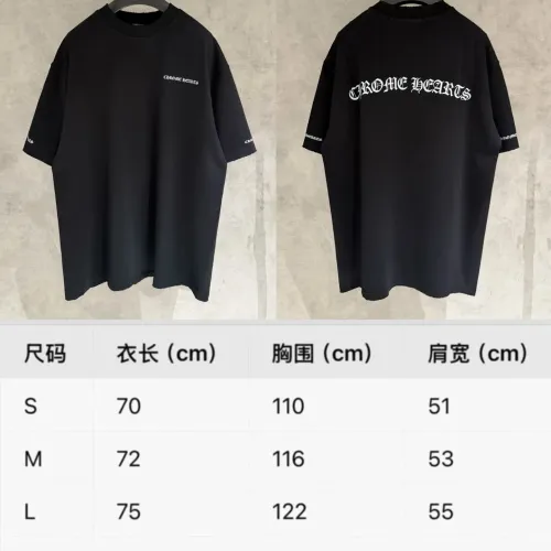 Cheap Chrome Hearts T-Shirts Short Sleeved For Unisex #1423966 Replica Wholesale [$56.00 USD] [ITEM#1423966] on Replica Chrome Hearts T-Shirts