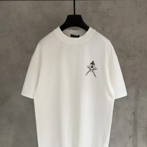 Cheap Chrome Hearts T-Shirts Short Sleeved For Unisex #1423990 Replica Wholesale [$56.00 USD] [ITEM#1423990] on Replica Chrome Hearts T-Shirts