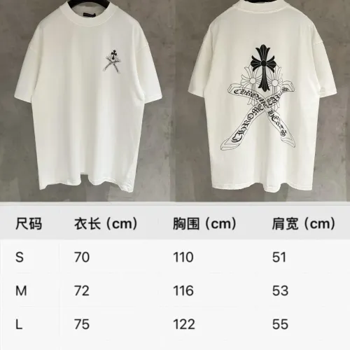 Cheap Chrome Hearts T-Shirts Short Sleeved For Unisex #1423990 Replica Wholesale [$56.00 USD] [ITEM#1423990] on Replica Chrome Hearts T-Shirts