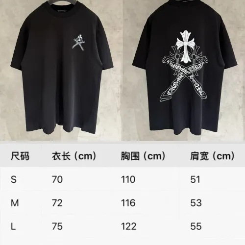Cheap Chrome Hearts T-Shirts Short Sleeved For Unisex #1423991 Replica Wholesale [$56.00 USD] [ITEM#1423991] on Replica Chrome Hearts T-Shirts