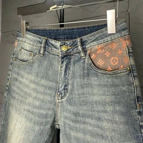 Cheap Louis Vuitton LV Jeans For Men #1424095 Replica Wholesale [$52.00 USD] [ITEM#1424095] on Replica Louis Vuitton LV Jeans