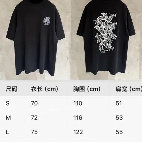 Cheap Chrome Hearts T-Shirts Short Sleeved For Unisex #1424097 Replica Wholesale [$52.00 USD] [ITEM#1424097] on Replica Chrome Hearts T-Shirts