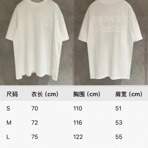 Cheap Chrome Hearts T-Shirts Short Sleeved For Unisex #1424098 Replica Wholesale [$56.00 USD] [ITEM#1424098] on Replica Chrome Hearts T-Shirts