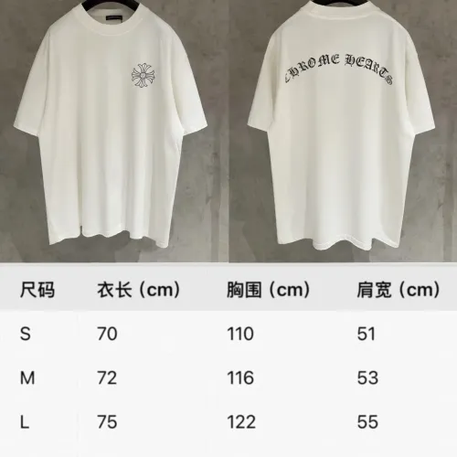 Cheap Chrome Hearts T-Shirts Short Sleeved For Unisex #1424110 Replica Wholesale [$56.00 USD] [ITEM#1424110] on Replica Chrome Hearts T-Shirts