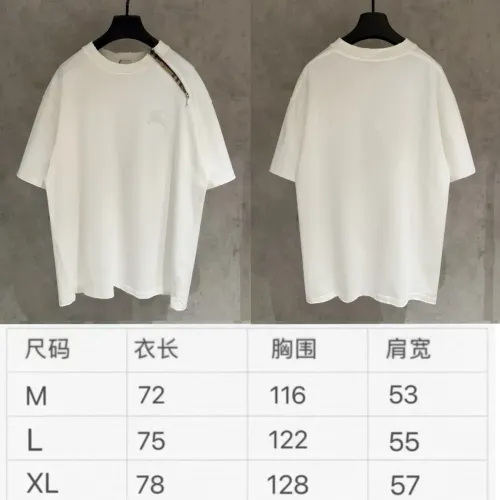 Cheap Burberry T-Shirts Short Sleeved For Men #1424116 Replica Wholesale [$56.00 USD] [ITEM#1424116] on Replica Burberry T-Shirts