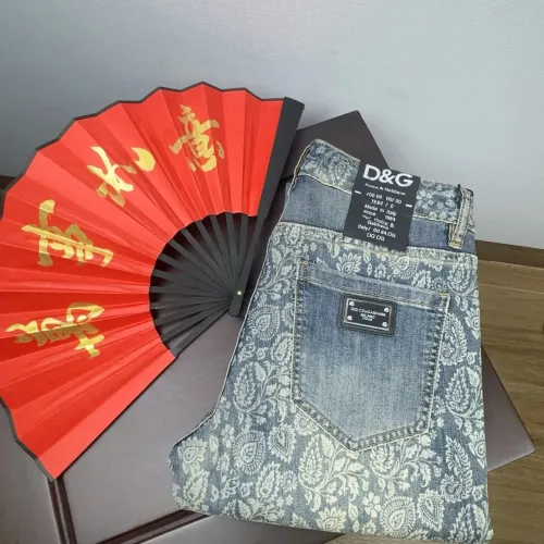 Cheap Dolce &amp; Gabbana D&amp;G Jeans For Men #1424122 Replica Wholesale [$52.00 USD] [ITEM#1424122] on Replica Dolce &amp; Gabbana D&amp;G Jeans