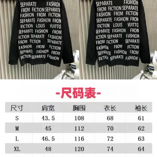 Cheap Louis Vuitton LV Sweaters Long Sleeved For Unisex #1424123 Replica Wholesale [$56.00 USD] [ITEM#1424123] on Replica Louis Vuitton LV Sweaters